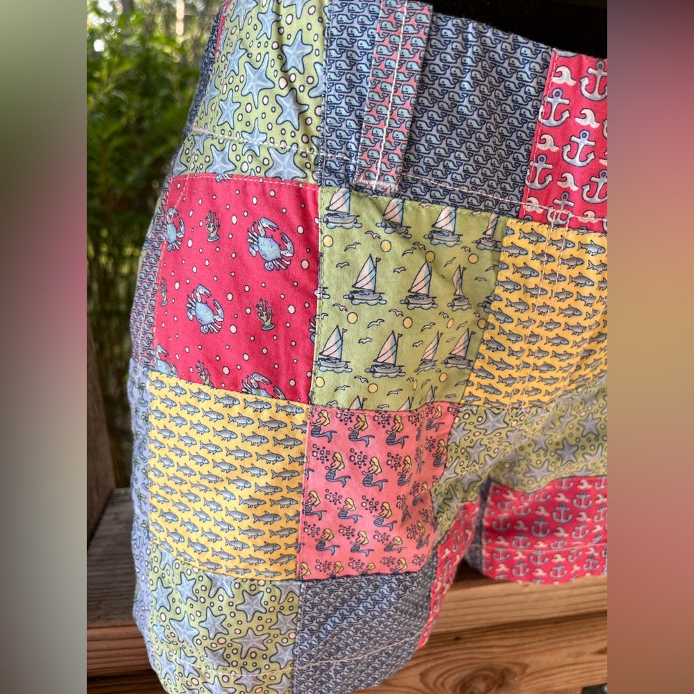 Vineyard Vines Patchwork Cotton Nautical Beach Pr… - image 2